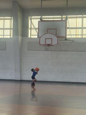 Basketball practice