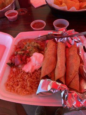 $11 Tacquitos plate