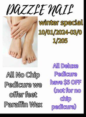 we have winter special 
   Check it 
Hope to see soon