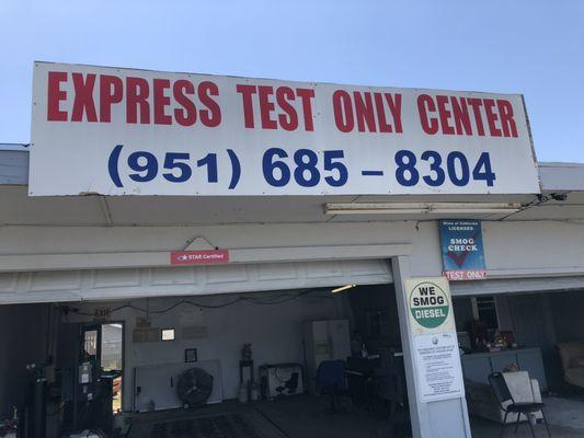 Express Test Only