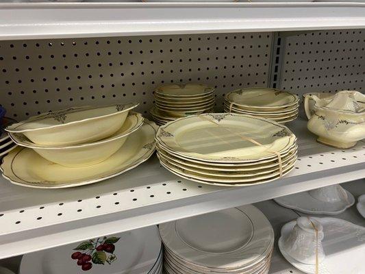 Vintage dishes