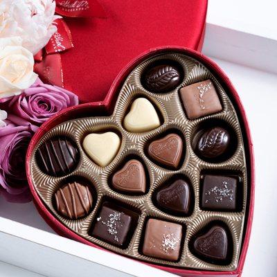 This 14 or 28-piece premium Valentine's Day chocolate gift collection was created for your better half - the person who is by your side thro