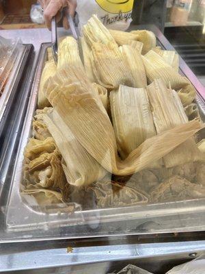 Chicken tamales