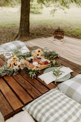 My picnic table.