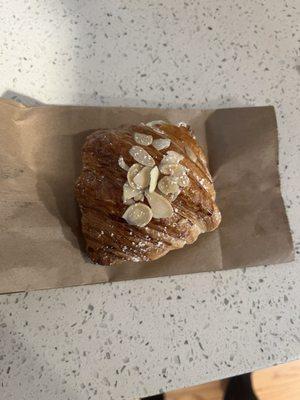 Small almond croissant