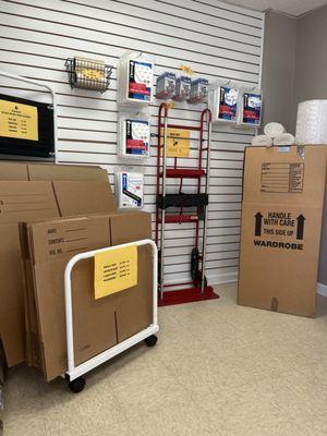 We sell packing supplies!