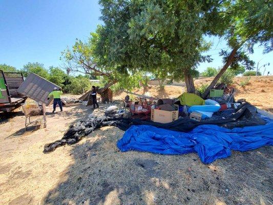 Join us in our effort to clean up homeless encampments and restore the beauty of our community. Together, we can make a difference