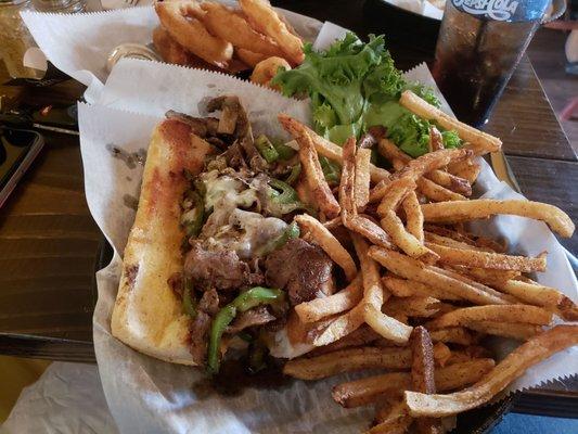 Philly cheesesteak