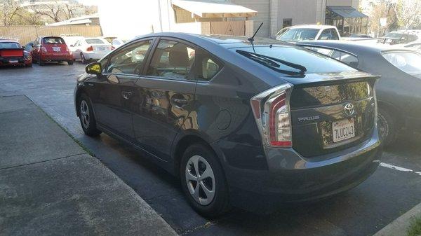 Newly purchased Prius