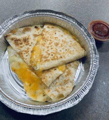 5. Four Cheese Quesadilla