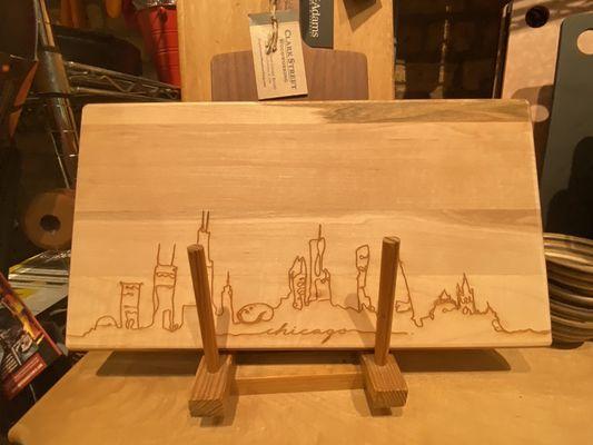 Chicago Skyline Cutting Board-08/2023