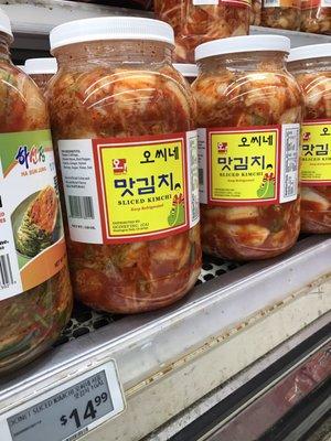 A very popular Korean kimchi brand, Ocinet.