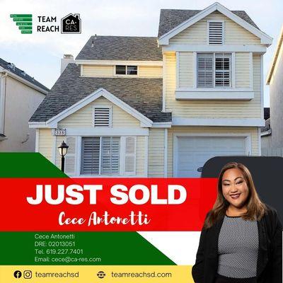 #8 Sold for the year!!! Glad to be helping you guys achieve your real estate goals. Congratulations to the new homeowners!