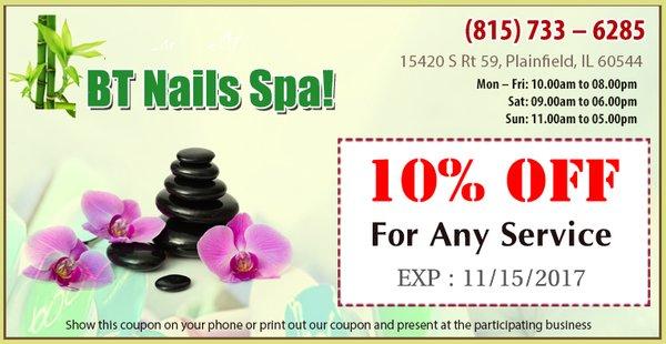 Special from BT Nails Spa - Plainfield, IL 60544