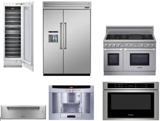 Thermador Stainless steel appliance packages