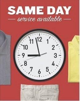 Same day service available