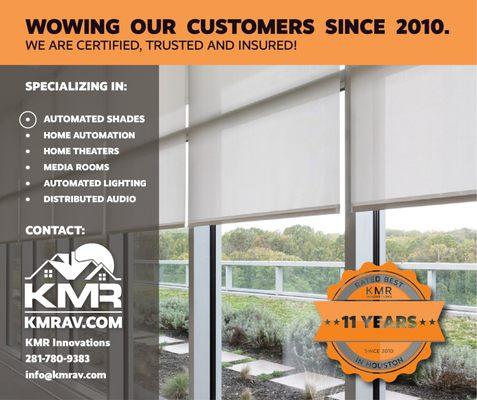 KMR Home Automation & Theaters