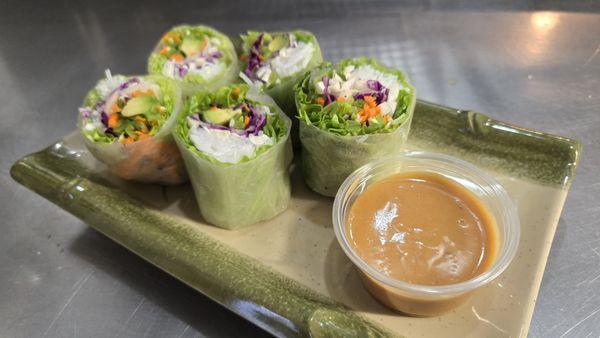 vegetarian spring rolls special