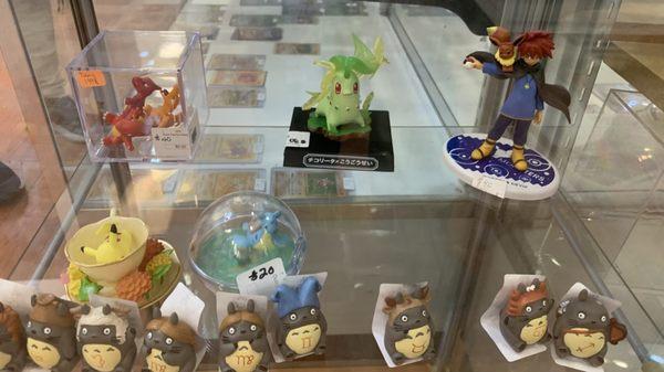 Pokémon and Totoro figures Taken 2/11/2021