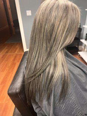 Color correction, Full foil, Haircut