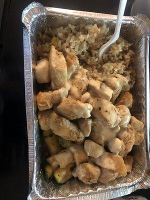 Hibachi chicken