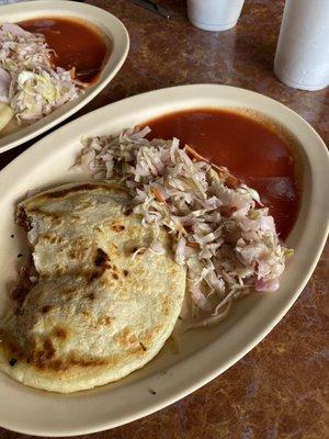 bean pupusas