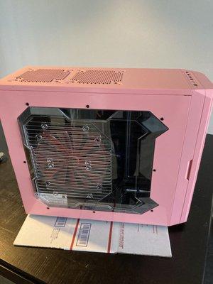 Pink, unique color for a gaming desktop, would not boot to windows, now with a small adjustment was able to get it working again.