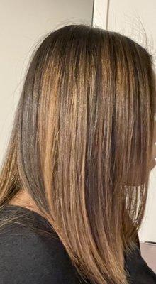 Hair color balayage/ombre