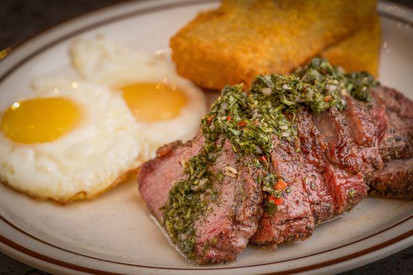 Tri-Tip Steak and Eggs