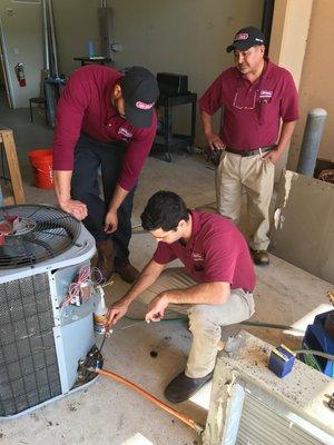 We have a dedicated training school, John Moore Tech, at our site and the best-trained technicians in Houston.