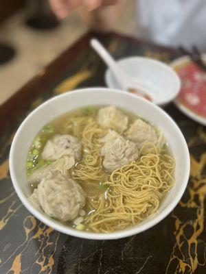 A3. Wonton with Noodles