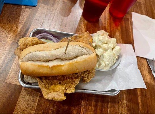 The Indiana Tenderloin - a delicious Indiana treat.