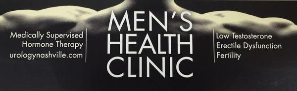 The Men's Health Clinic is dedicated to providing specialized treatment for healthcare issues such as ED, Low T and Infertility.