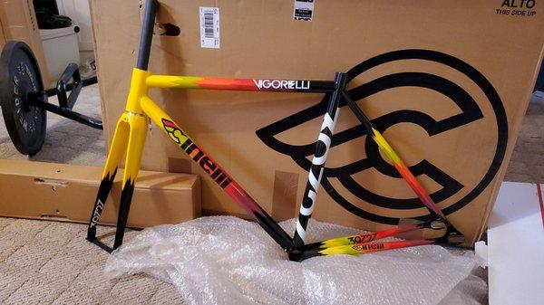 CINELLI VIGORELLI 50CM FRAME AND FORK