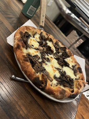 10" WHITE TRUFFLE MUSHROOM PIZZA