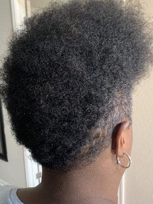 Frohawk side view