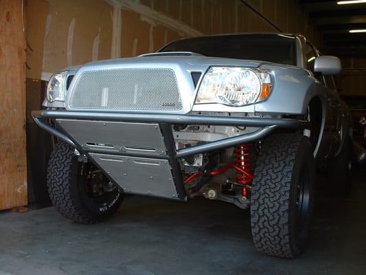 Custom front bumper.