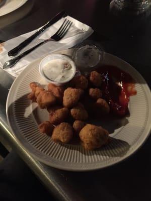 Fried cauliflower. Pretty good!