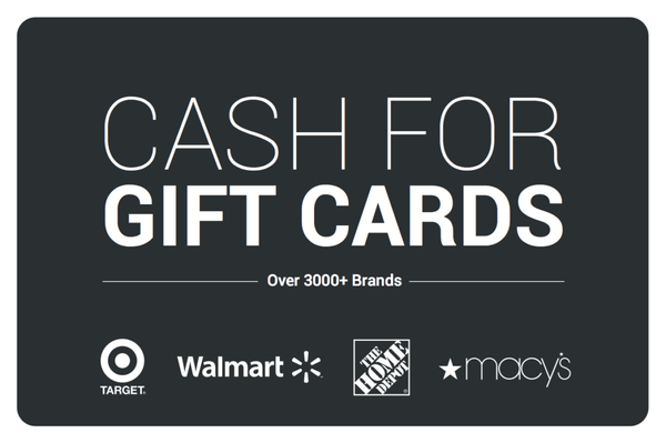 $$ New Service!!! Now paying Cash For Gift Cards$$
 We will pay up to 80% of the value of more than 3000+ brands. 
 Call or visit us today!