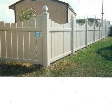 PVC Vinyl decorative fence