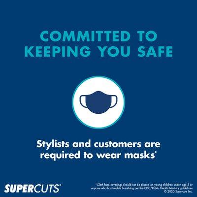 For safety of our customers and stylists!