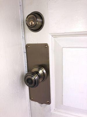 Modernize the old mortise locks