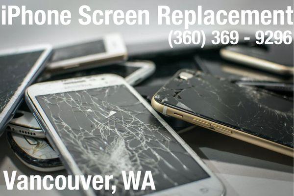 Mill Plain Blvd, Vancouver, Washington, WA, iPhone repair shop, screen replacements for iPhone, cracked screens, lcd lines, shattered bent