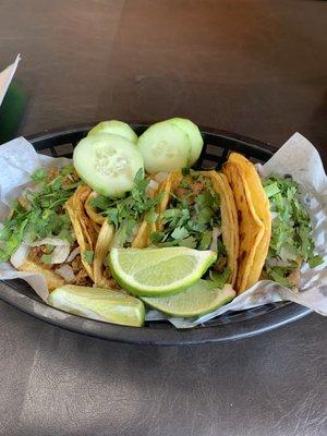 Tacos: Asadero, pastor, suadero