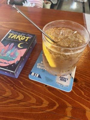 My cocktail , I forgot the name and tarot