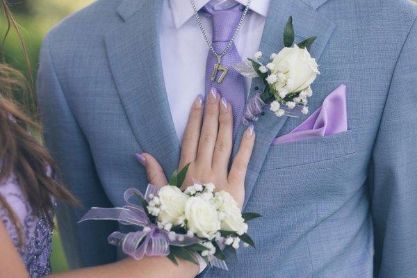 Boutonniere and wrist corsage 2022