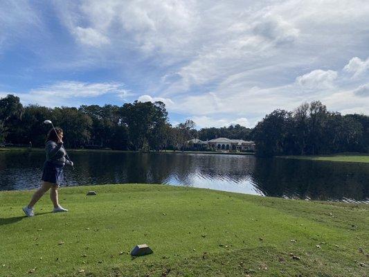 Hole 10 tee box