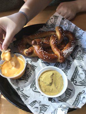 Hot Pretzel Appetizer