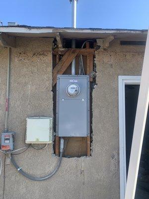 Fountain Valley panel upgrade 200 A