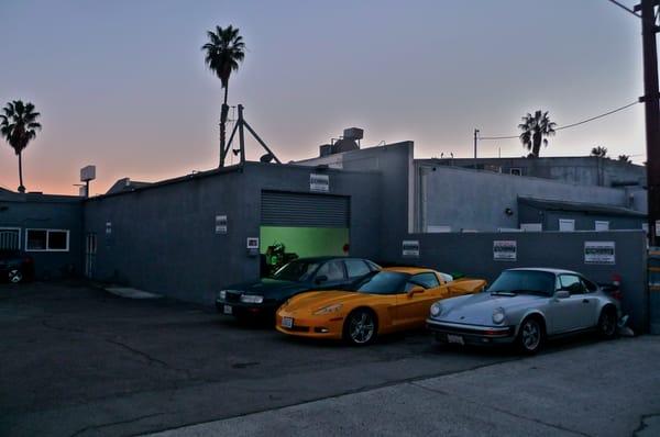 Porsche 911 and C6 Corvette repairs, 2012